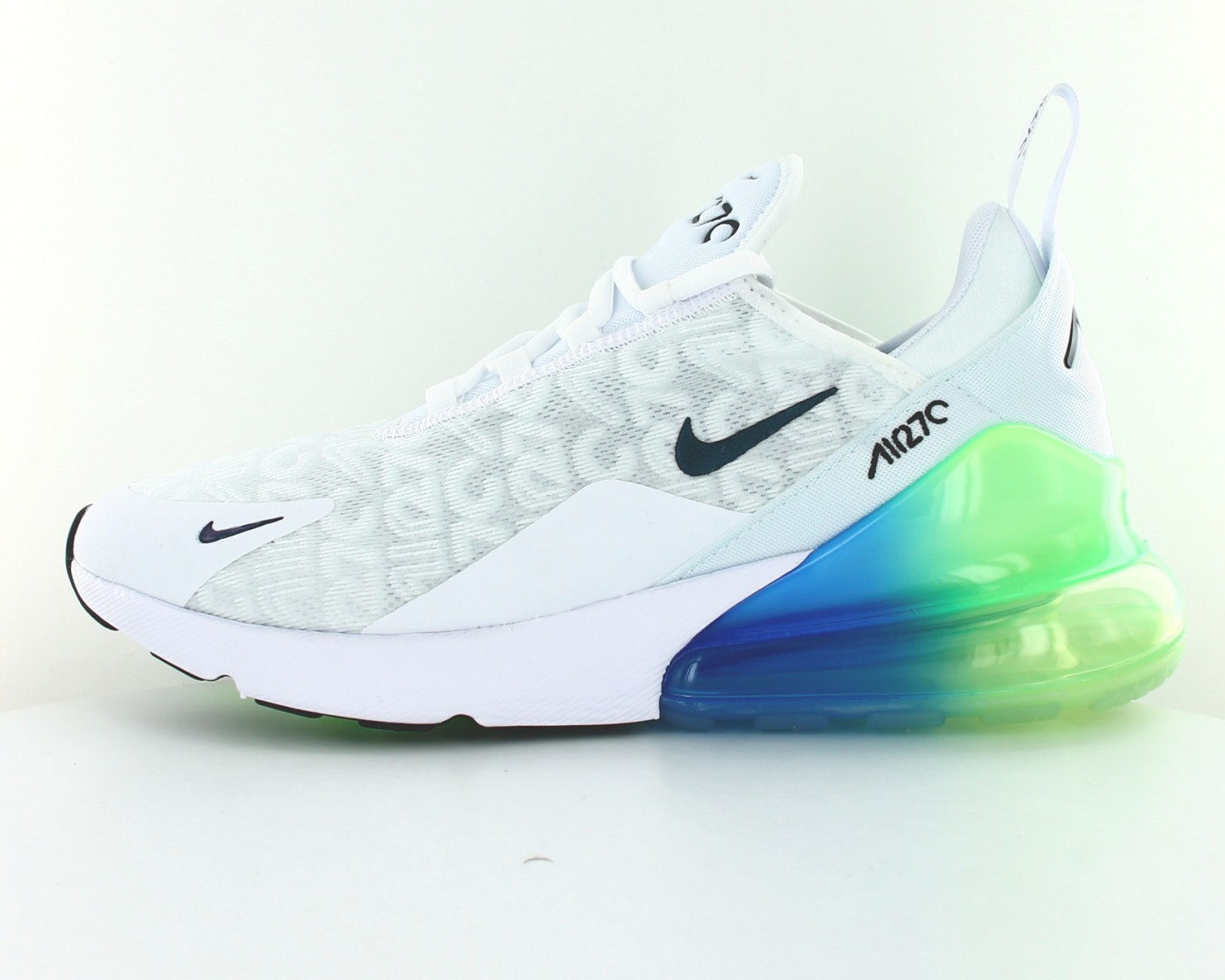 Air max 270 vert bleu best sale